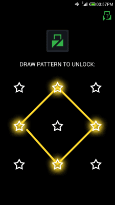 Screenshot of the application Lockdown Pro - Theme Star - #1