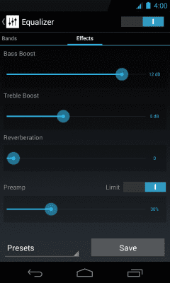 Screenshot of the application Holo skin for NRG Player - #5