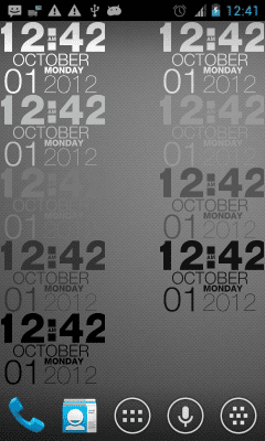 Screenshot of the application Typography UCCW skin - #3