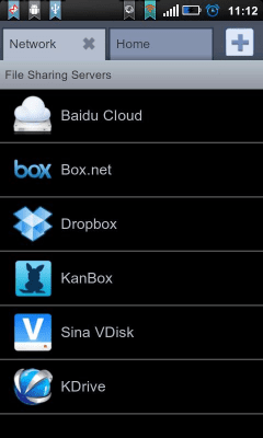 Screenshot of the application File Expert ClassicBlack Theme - #5