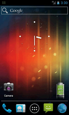 Screenshot of the application Battery Widget+ StylePack - #2