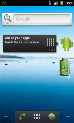 Screenshot of the application Battery Widget+ StylePack - #3