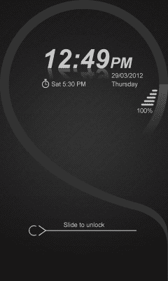 Screenshot of the application SP GO Locker Theme - #6