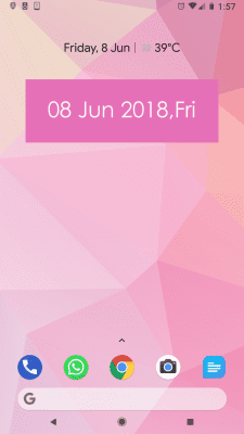 Screenshot of the application Metro date uccw skin - #1