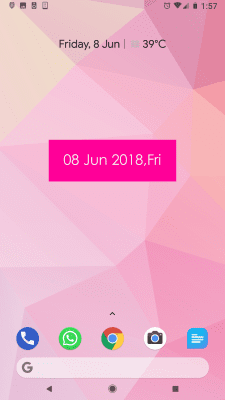 Screenshot of the application Metro date uccw skin - #2