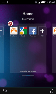 Screenshot of the application ICS Boat Browser Mini Theme - #3