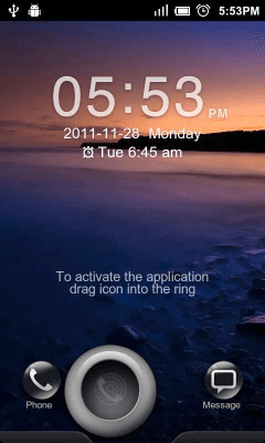 Screenshot of the application GO Locker Sense Theme - #3