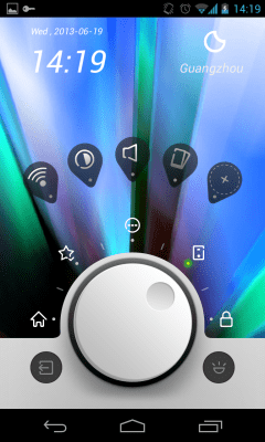 Screenshot of the application Knobs Toucher Theme GO - #5