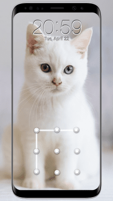 Screenshot of the application Cat Pattern Screen Lock - #3