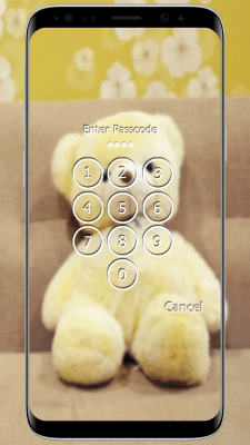 Screenshot of the application Teddy Bear Lock Screen - #4