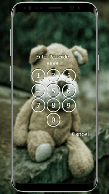 Screenshot of the application Teddy Bear Lock Screen - #6