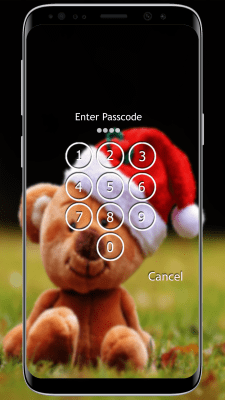 Screenshot of the application Teddy Bear Lock Screen - #8
