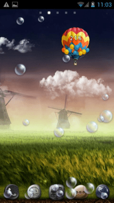 Screenshot of the application Moon Stone Super Theme GO - #4