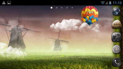 Screenshot of the application Moon Stone Super Theme GO - #5