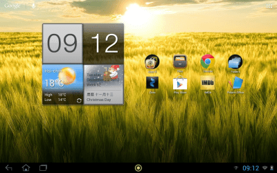 Screenshot of the application Acer Life Digital Clock - #1