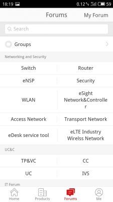 Screenshot of the application Huawei HiKnow - #3