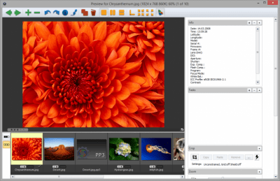 Screenshot of the application Photo Mechanic - #3