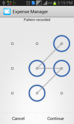 Screenshot of the application money control - #10