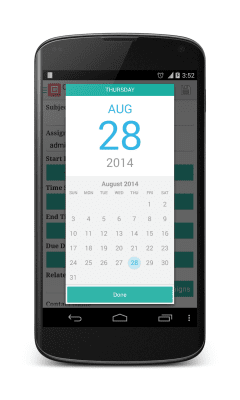 Screenshot of the application anCRM - vTiger CRM Client - #14