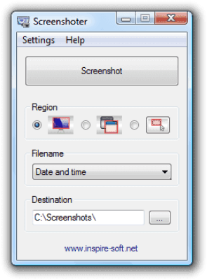 Screenshot of the application Zpired Screenshoter - #4