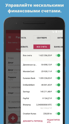 Screenshot of the application Toshl Finance - #7