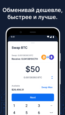 Screenshot of the application Blockchain Wallet - #4