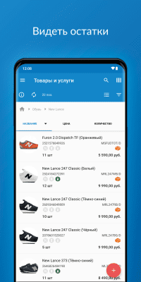 Screenshot of the application Accounting in the CloudShop - #4
