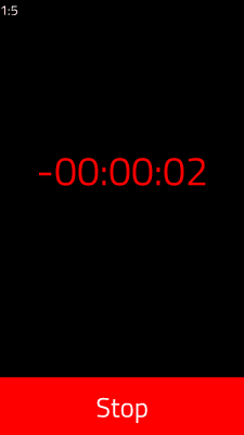 Screenshot of the application Reward Timer - #3