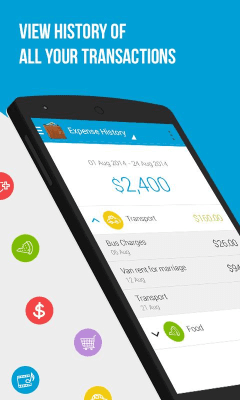 Screenshot of the application Expense Manager - #4