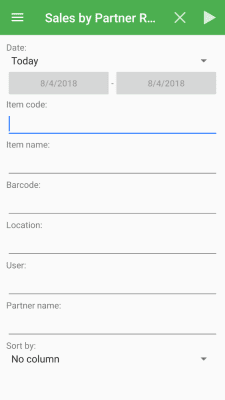 Screenshot of the application IncoPOS - POS terminal - #5