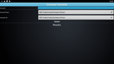 Screenshot of the application Currency Converter Free - #1