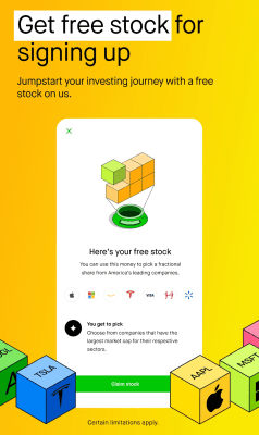 Screenshot of the application Robinhood: Stocks & Crypto - #6