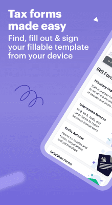 Screenshot of the application e-taxfiller: edit pdf forms - #5