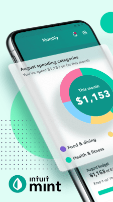 Screenshot of the application Mint: Budget, Bills, & Finance Tracker - #1