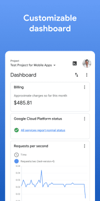 Screenshot of the application Cloud Console - #1