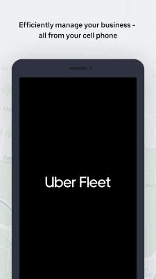 Screenshot of the application Uber FLEET - #1