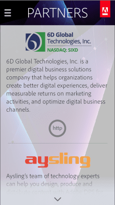 Screenshot of the application DPS Symposium 2015 - #5