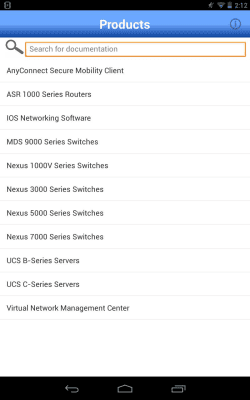 Screenshot of the application Cisco Tech Docs - #4