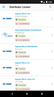 Screenshot of the application Cisco Disti Compass - #5