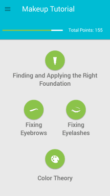 Screenshot of the application How to apply makeup - #1