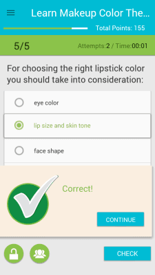 Screenshot of the application How to apply makeup - #4