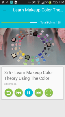 Screenshot of the application How to apply makeup - #5