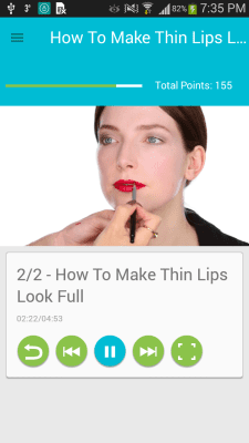 Screenshot of the application How to apply makeup - #6