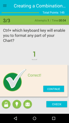 Screenshot of the application Learning Professional Excel - #5