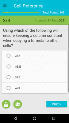 Screenshot of the application Learn Excel - #3