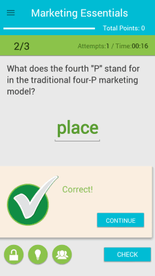 Screenshot of the application Learning Digital Marketing - #5