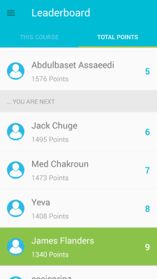 Screenshot of the application Learning Digital Marketing - #7
