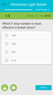 Screenshot of the application Learning how to take holiday pictures - #3