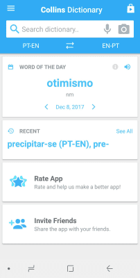 Screenshot of the application EnglishPortuguese Mini Dictionary - #6