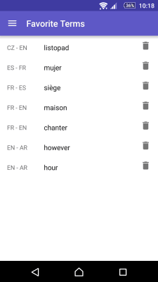 Screenshot of the application English-Russian Dictionary at WordReference - #7
